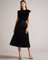 GJILL-Skirts-Pleated Skirt With Elasticated Waistband- Ted Baker Romania